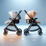 Wózki spacerowe budżetowe vs. premium – który wybrać?